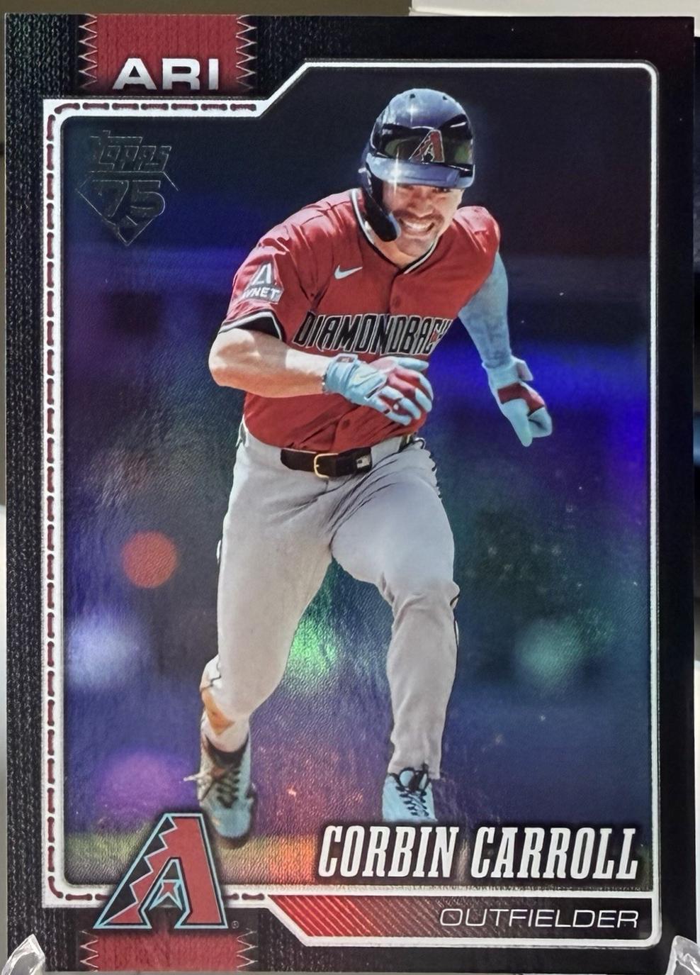 Corbin Carroll [Black Holo] #314