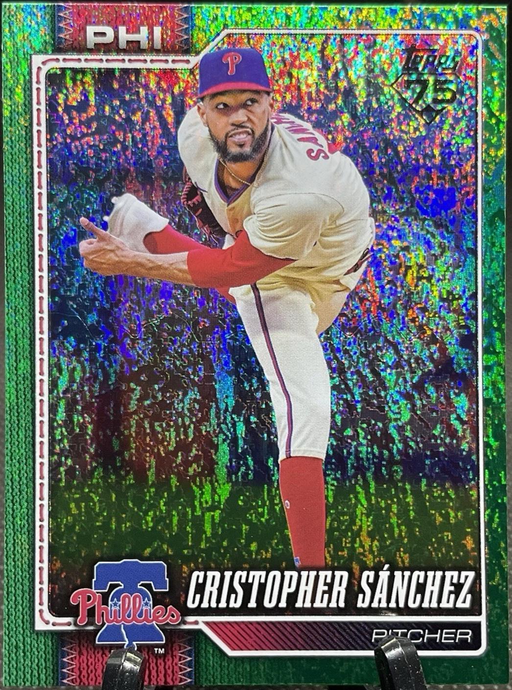 Cristopher Sanchez [Green Holo] #325