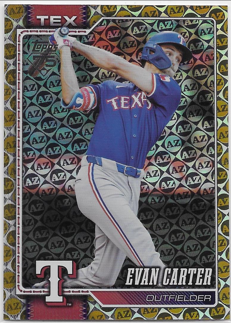 Evan Carter [Gold Spring Training] #110
