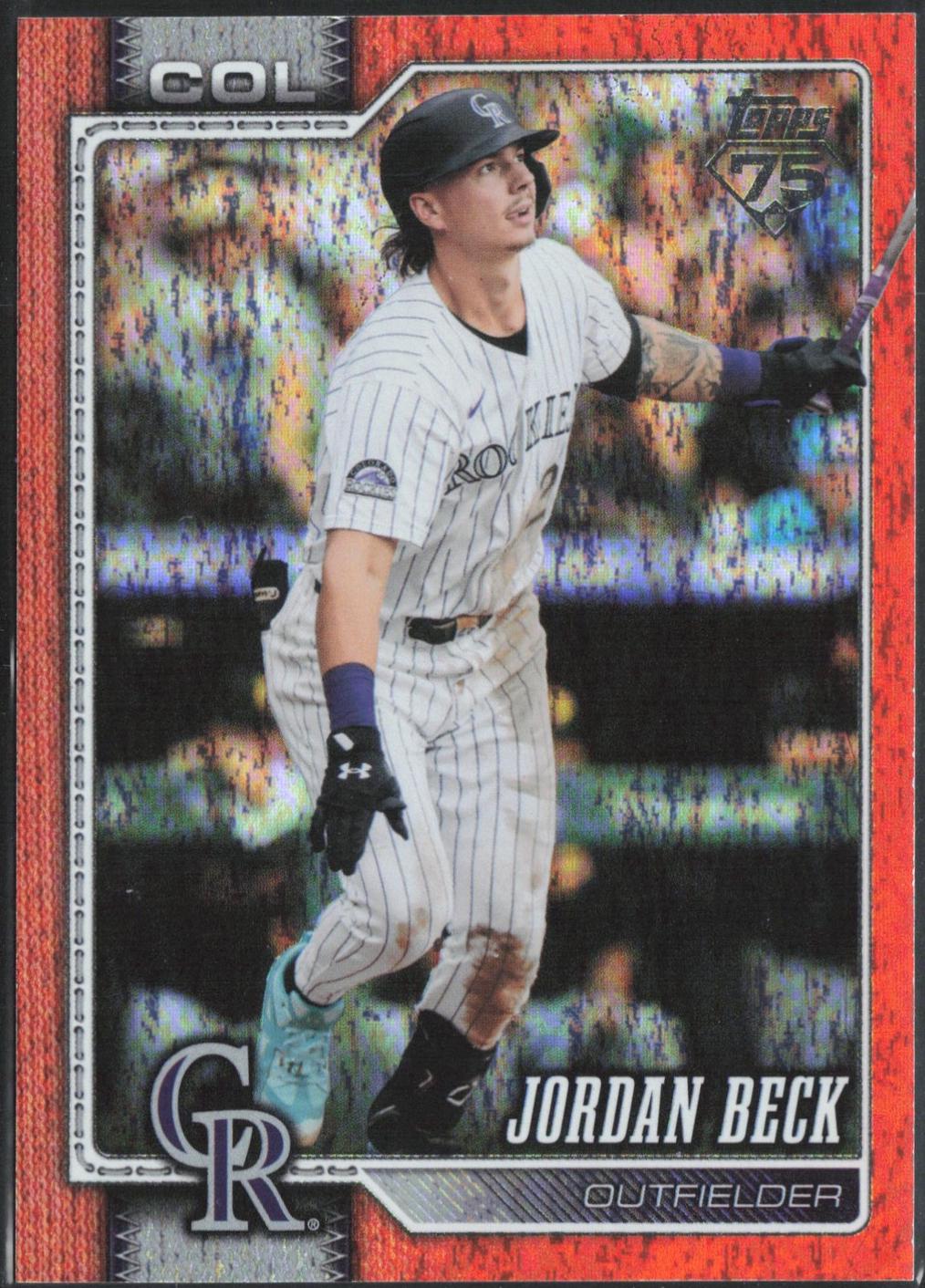 Jordan Beck [Orange Holo] #12
