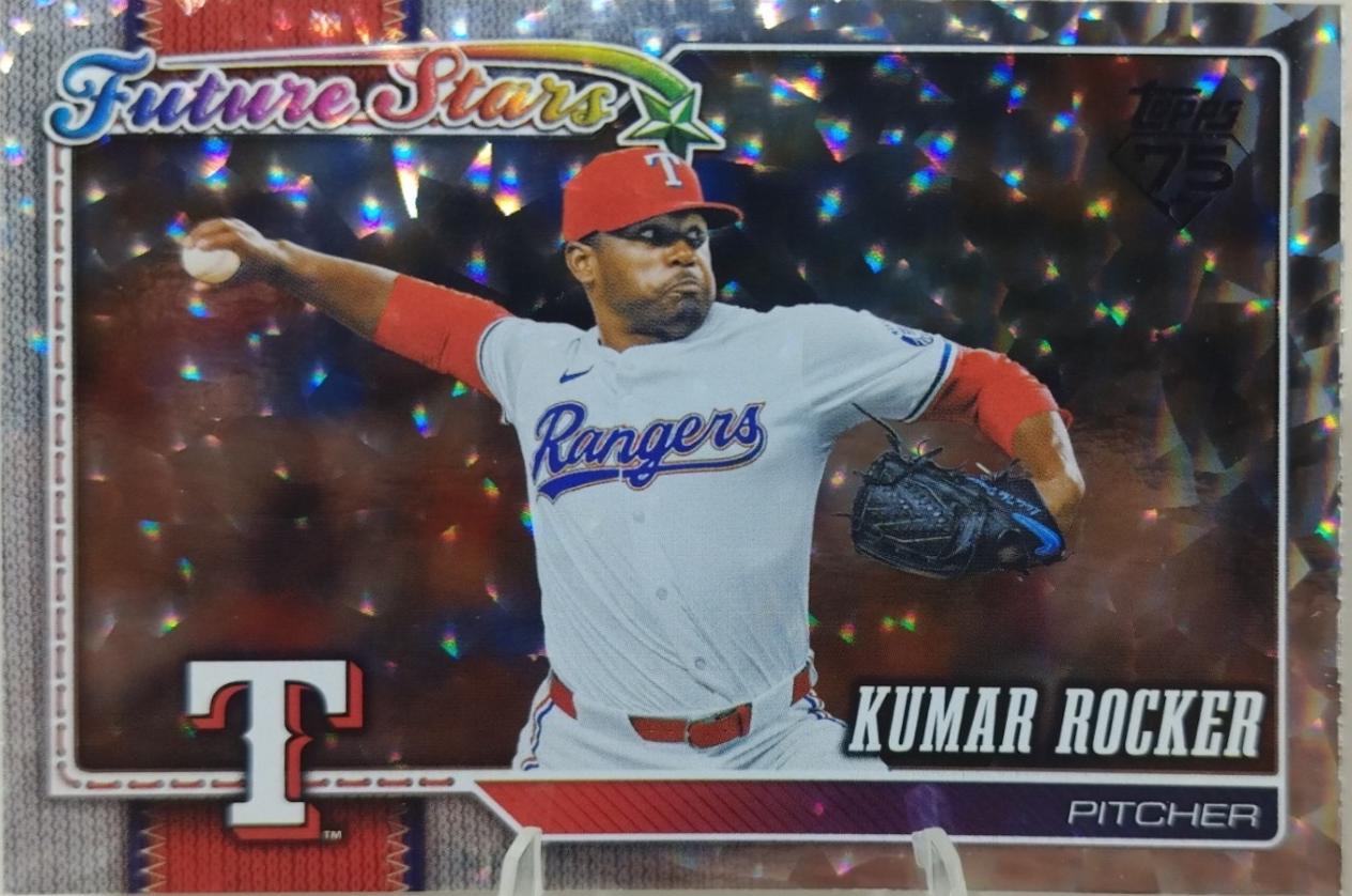 Kumar Rocker [Silver Crackleboard] #336
