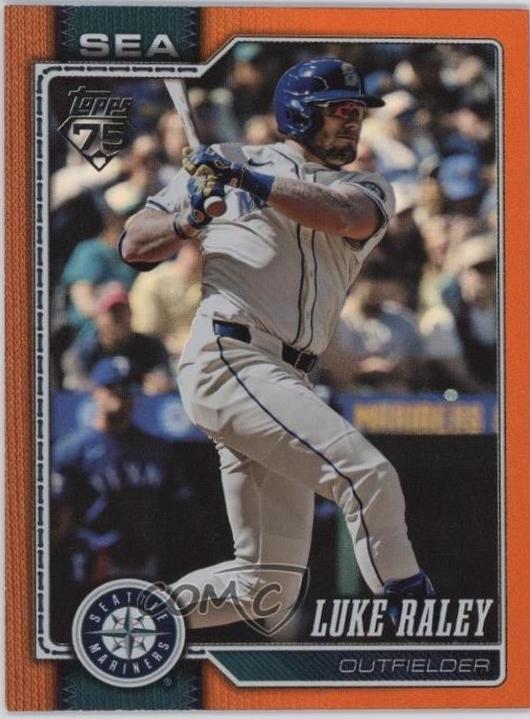 Luke Raley [Orange Rainbow] #142