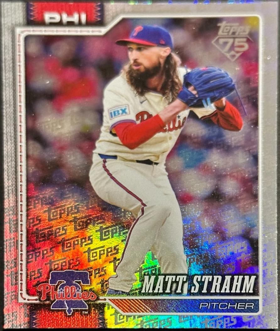 Matt Strahm [Topps Foil Pattern] #298