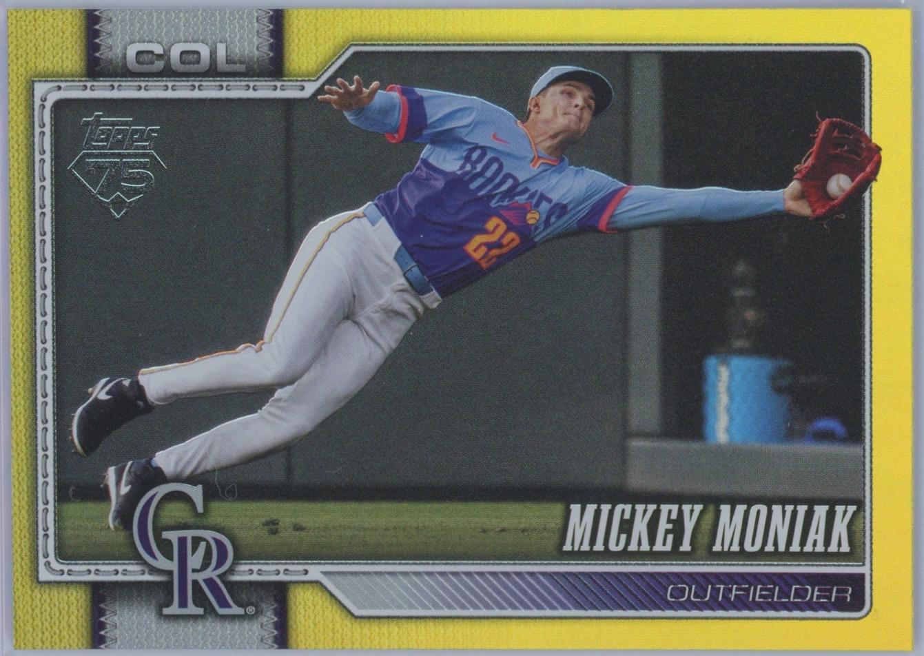Mickey Moniak [Yellow Holo] #195