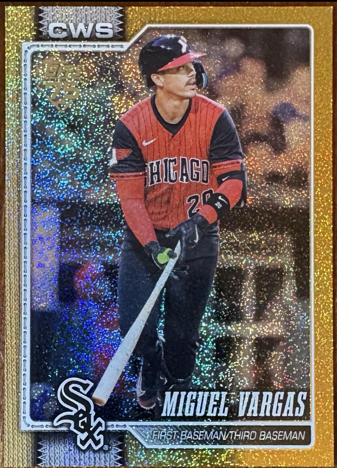 Miguel Vargas [Gold Sandglitter] #329