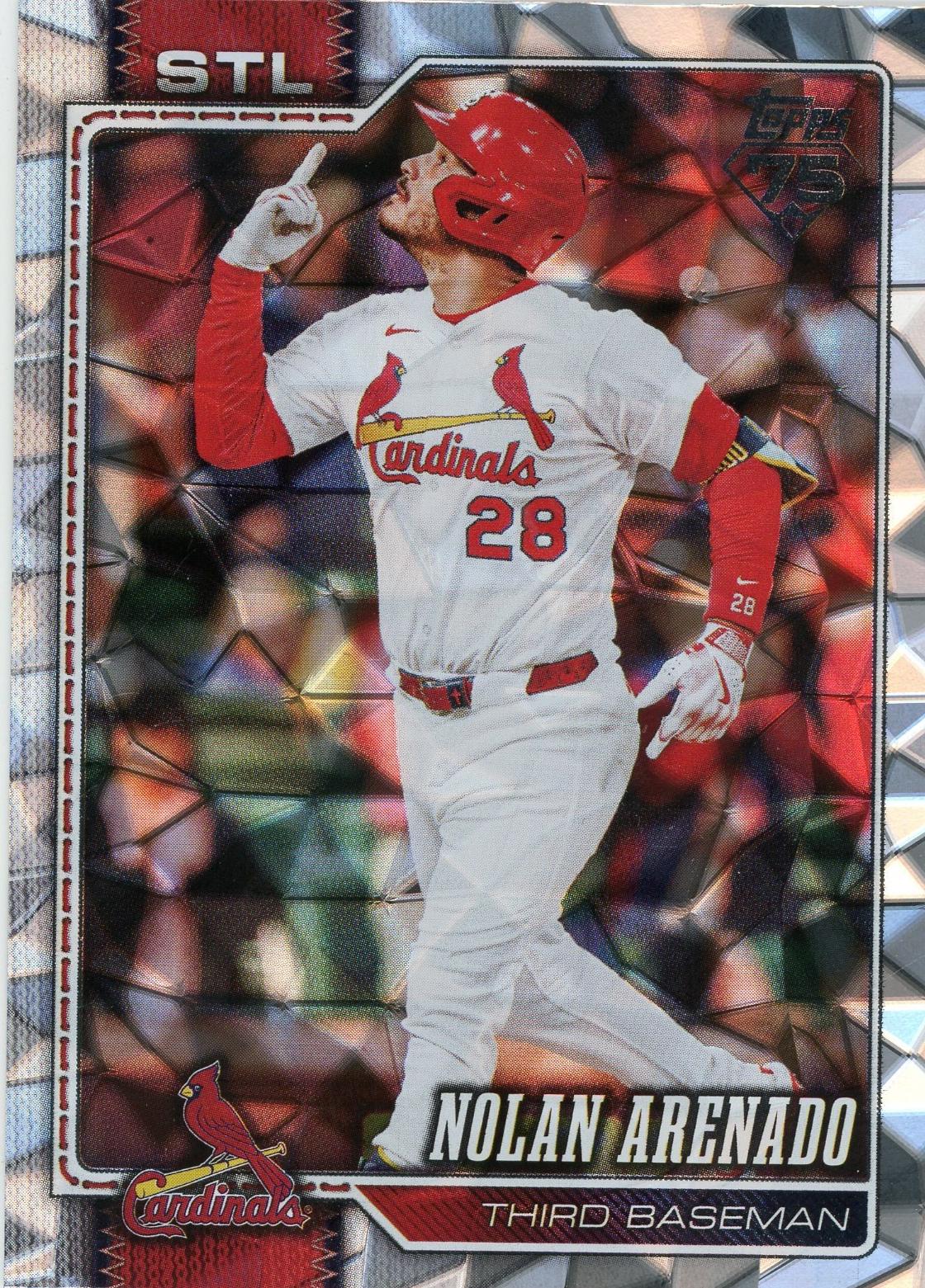 Nolan Arenado [Silver Crackleboard] #193