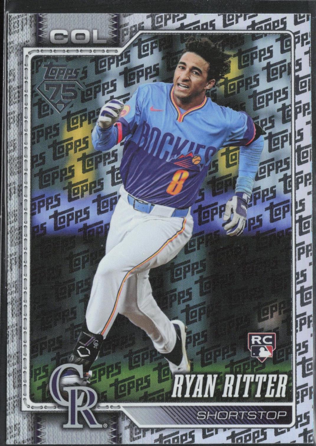 Ryan Ritter [Topps Foil Pattern] #18
