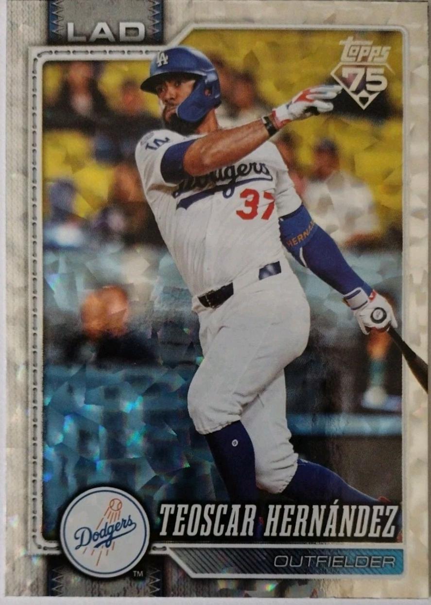 Teoscar Hernandez [Silver Crackleboard] #251