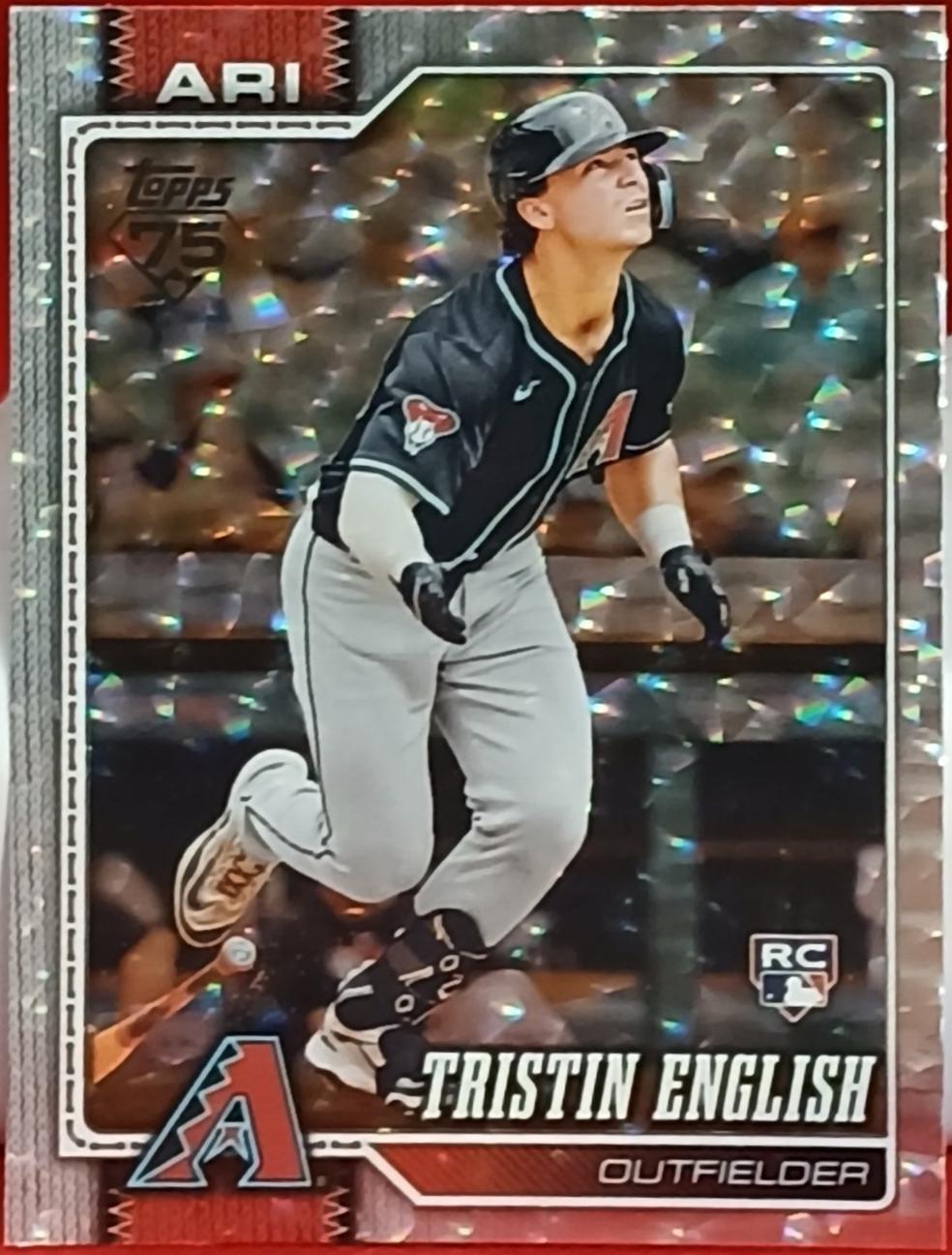 Tristin English [Silver Crackleboard] #346
