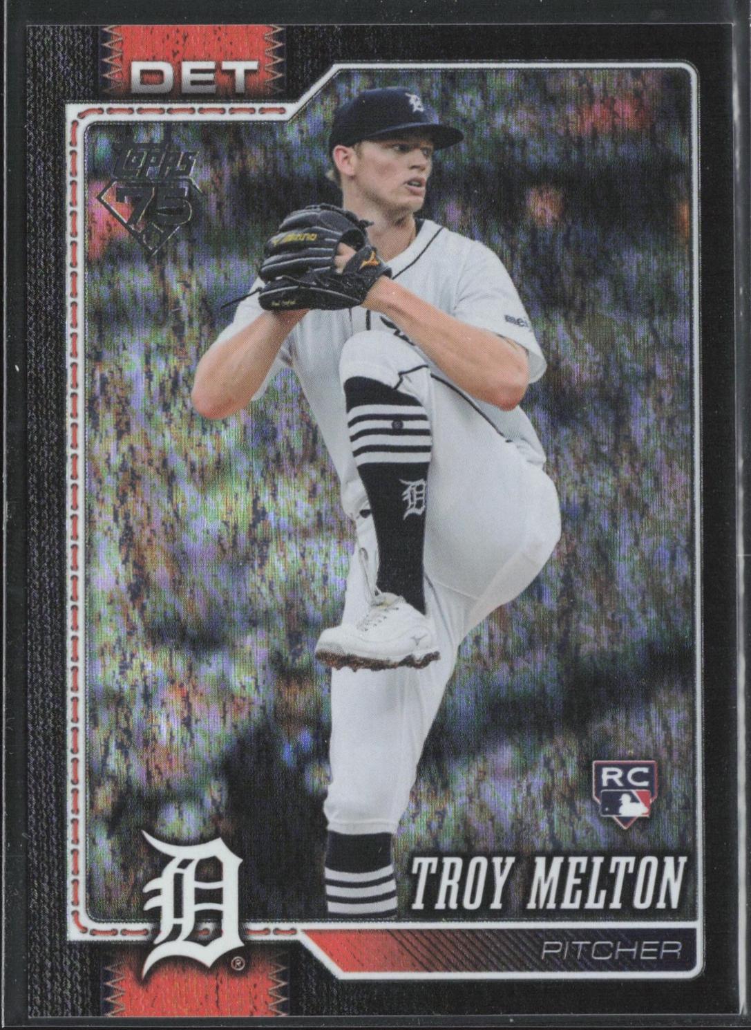 Troy Melton [Black Holo] #212