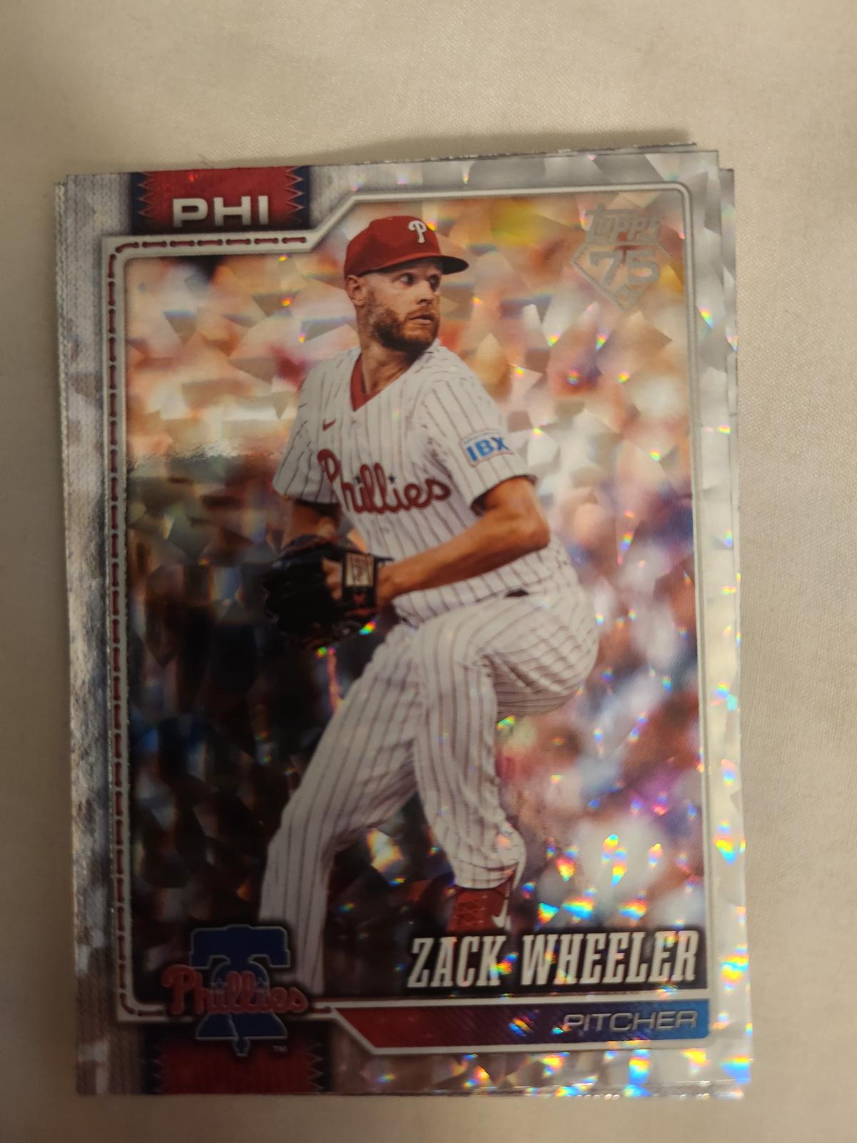 Zack Wheeler [Silver Crackleboard] #261