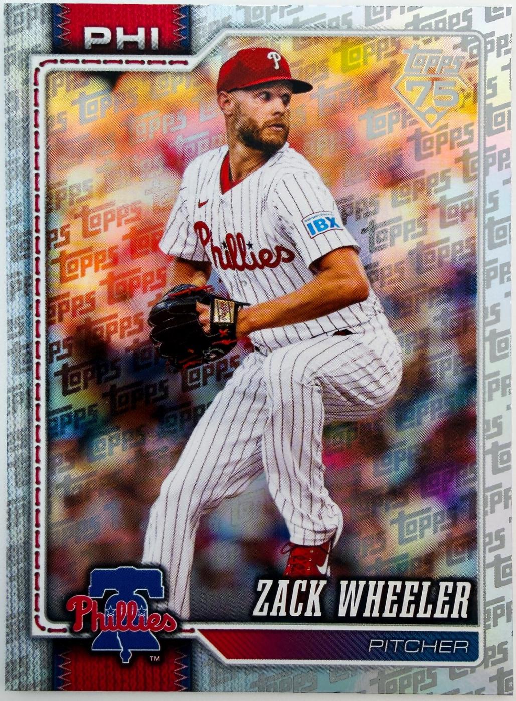Zack Wheeler [Topps Foil Pattern] #261