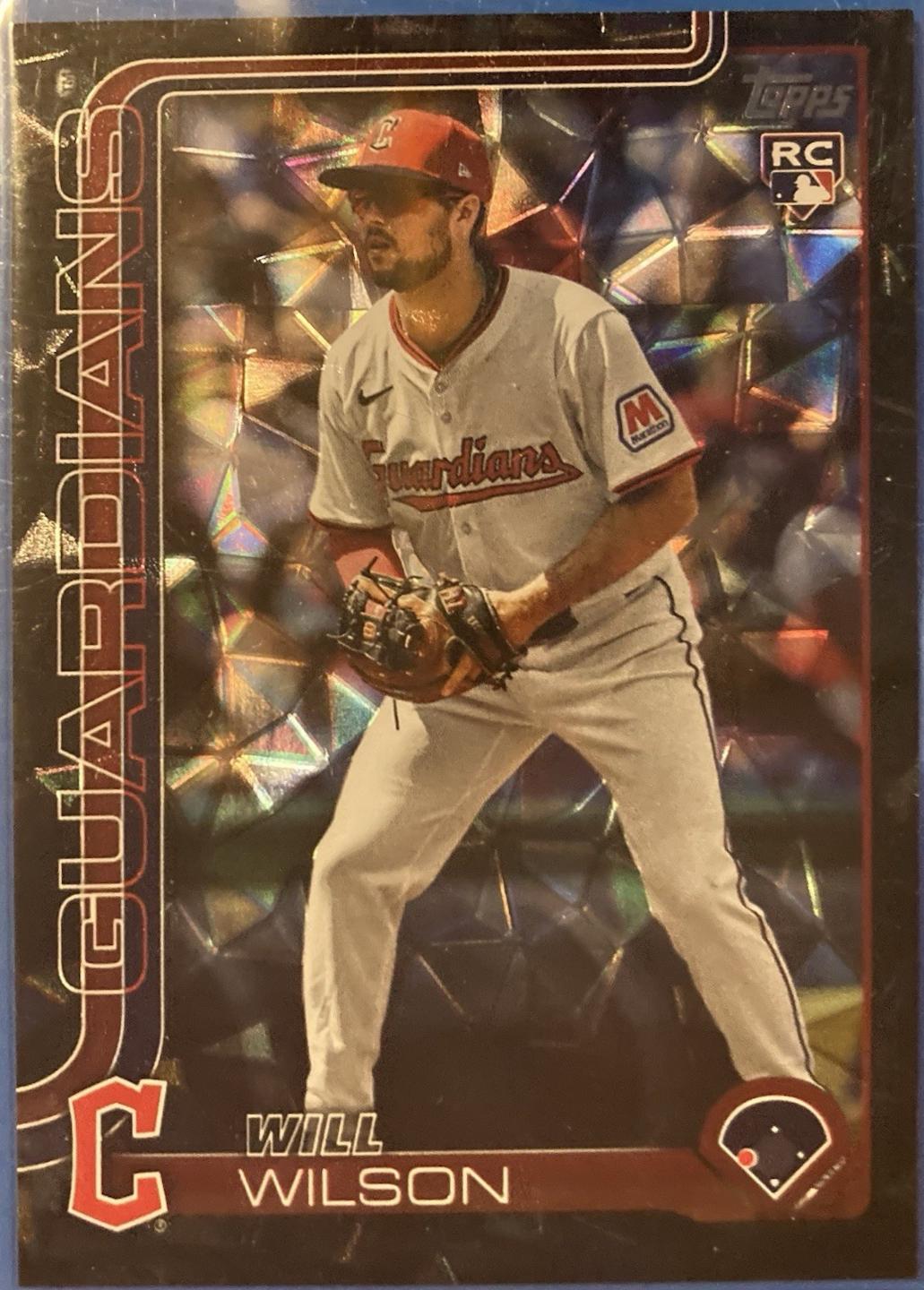 Will Wilson [Black Diamante Foil] #US255