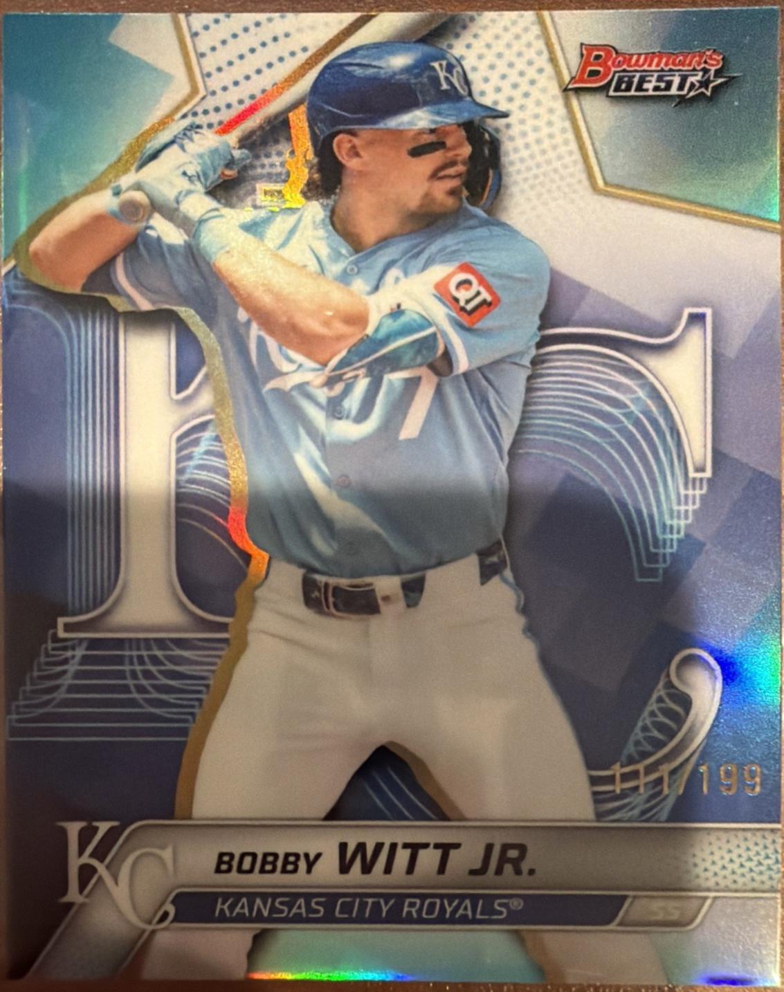 Bobby Witt Jr. [Aqua Refractor] #69