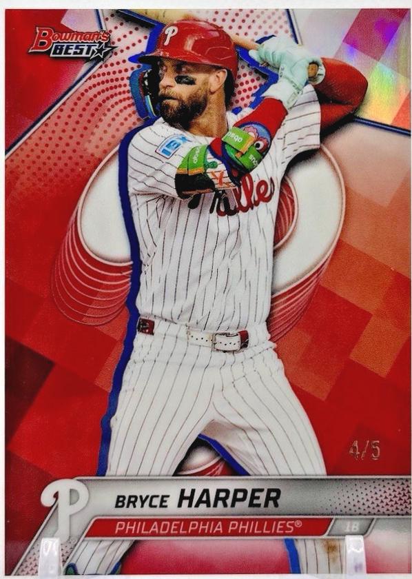 Bryce Harper [Red Refractor] #65