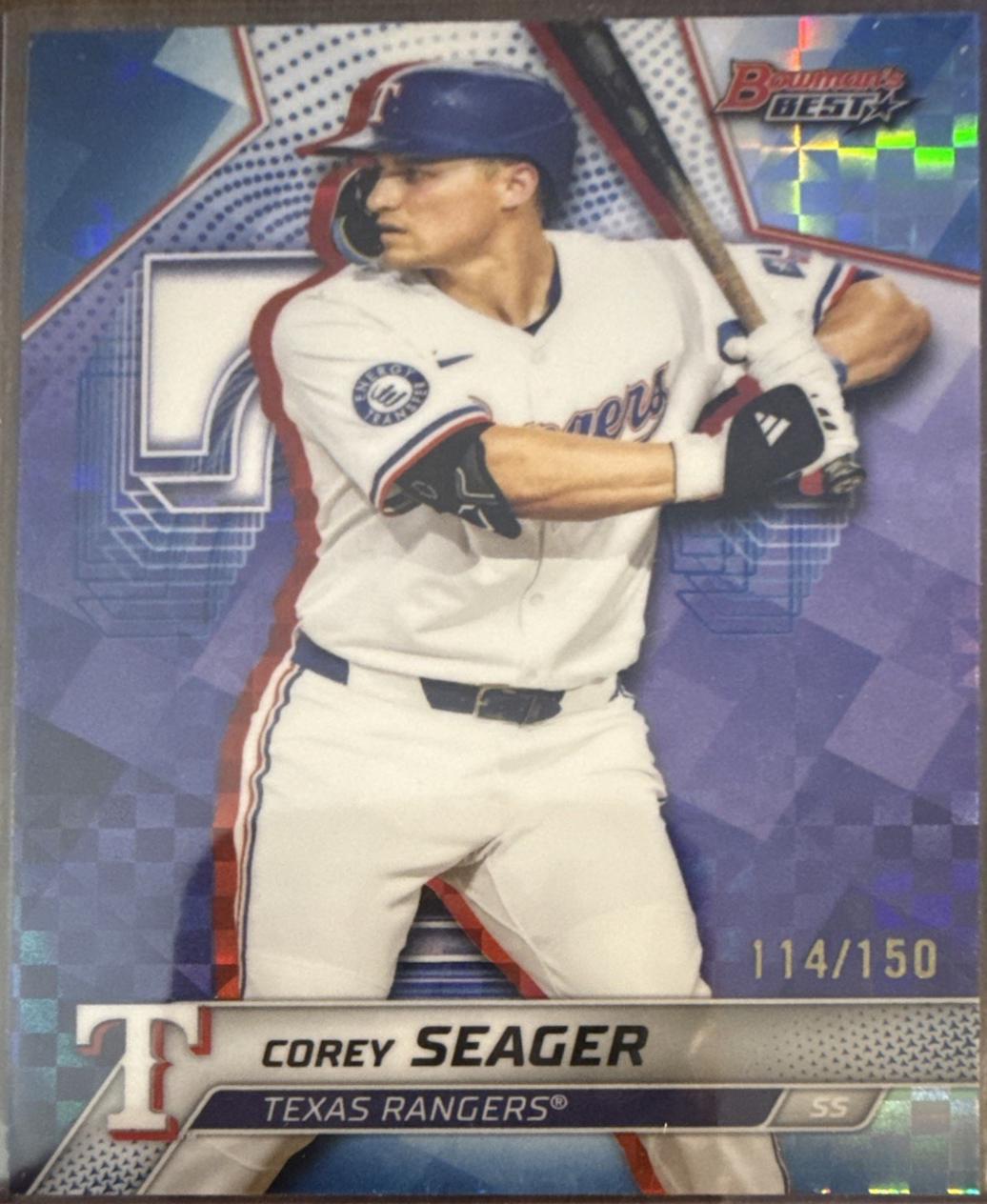Corey Seager [Blue X-Fractor] #1