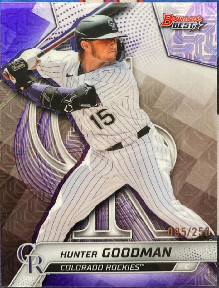 Hunter Goodman [Purple Mojo Refractor] #41
