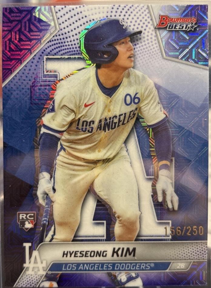 Hyeseong Kim [Blue Lazer Refractor] #45