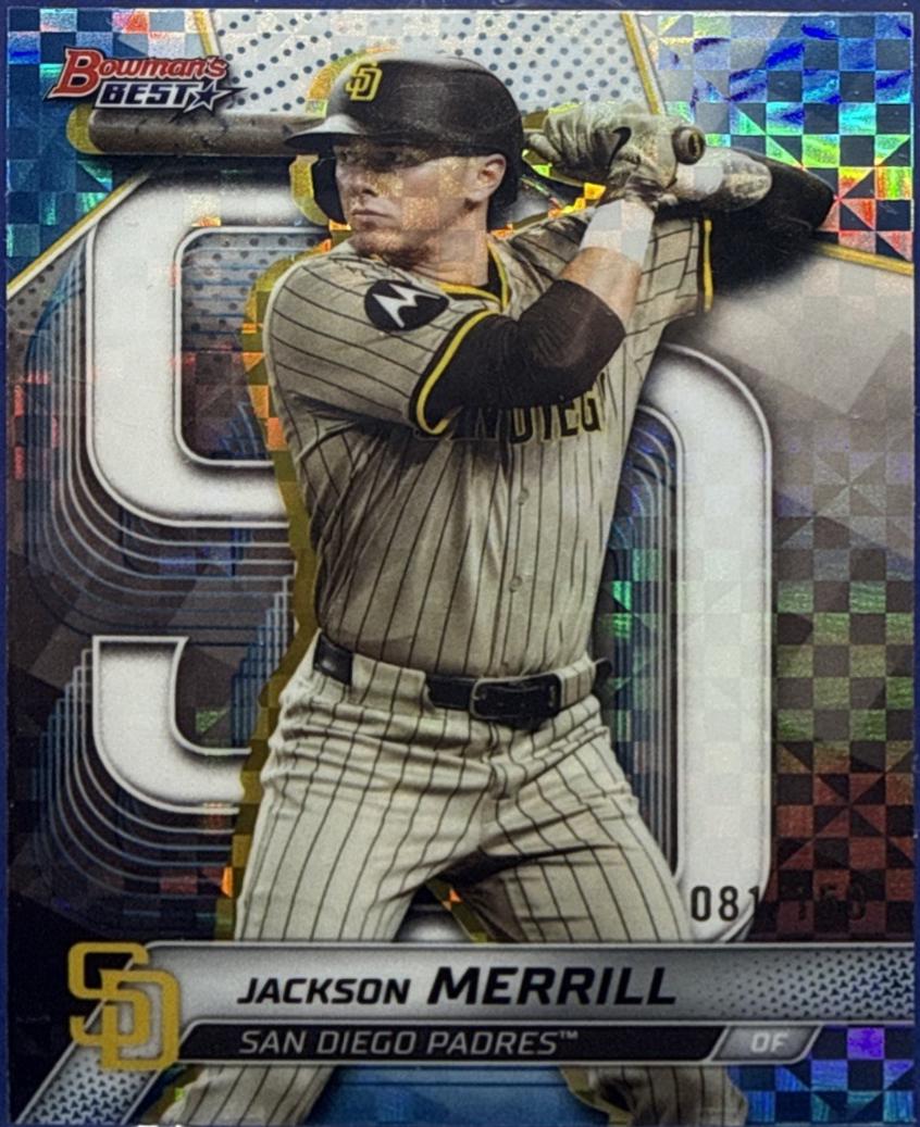 Jackson Merrill [Blue Refractor] #17