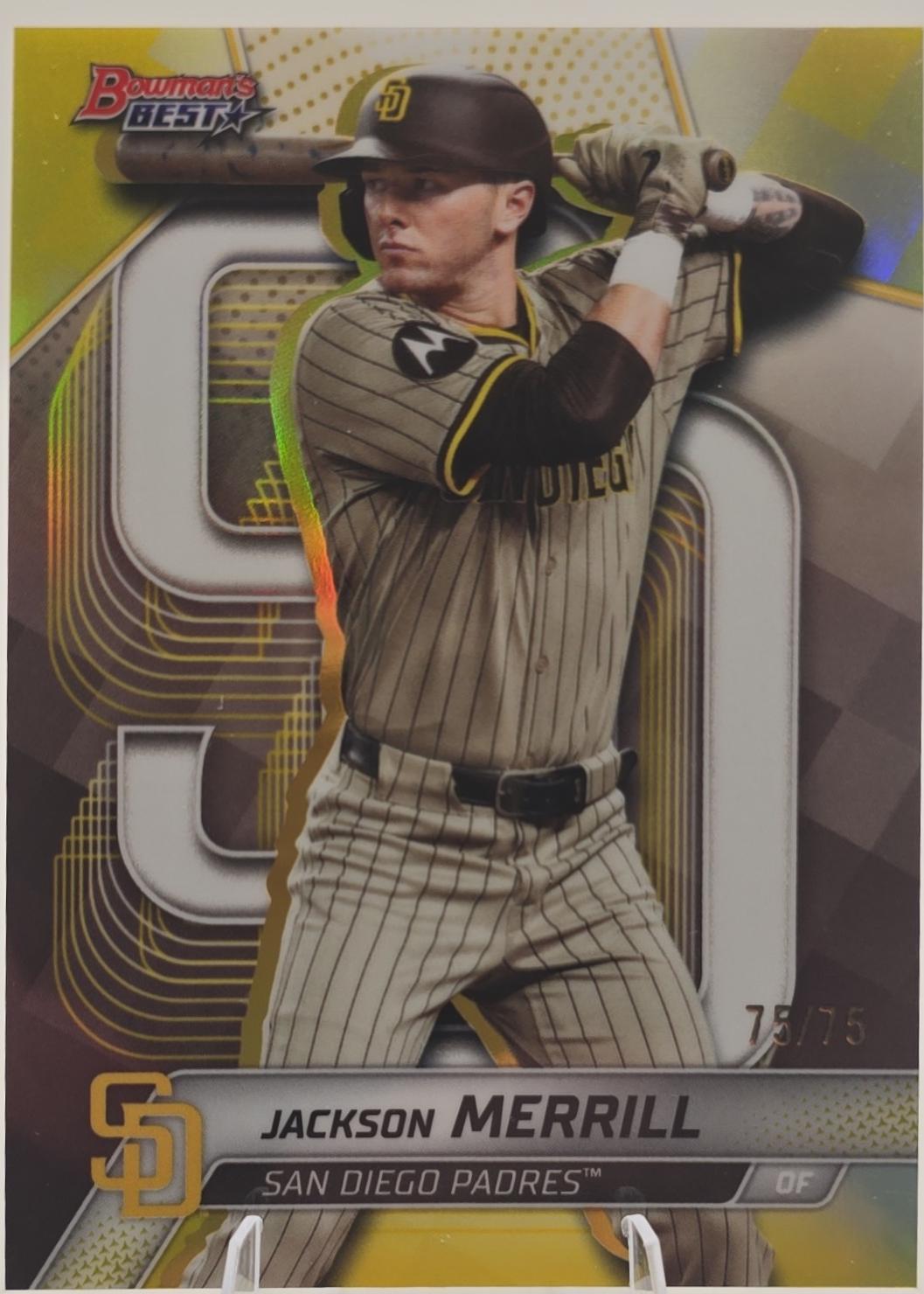 Jackson Merrill [Yellow Refractor] #17