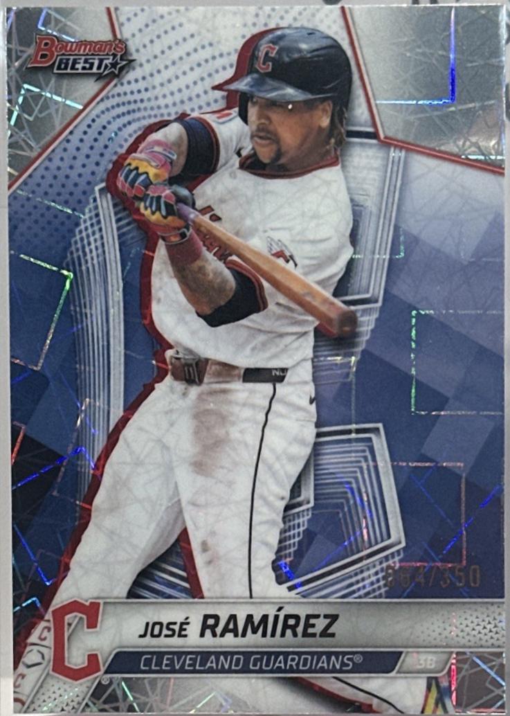 Jose Ramirez [Blue Lazer Refractor] #14