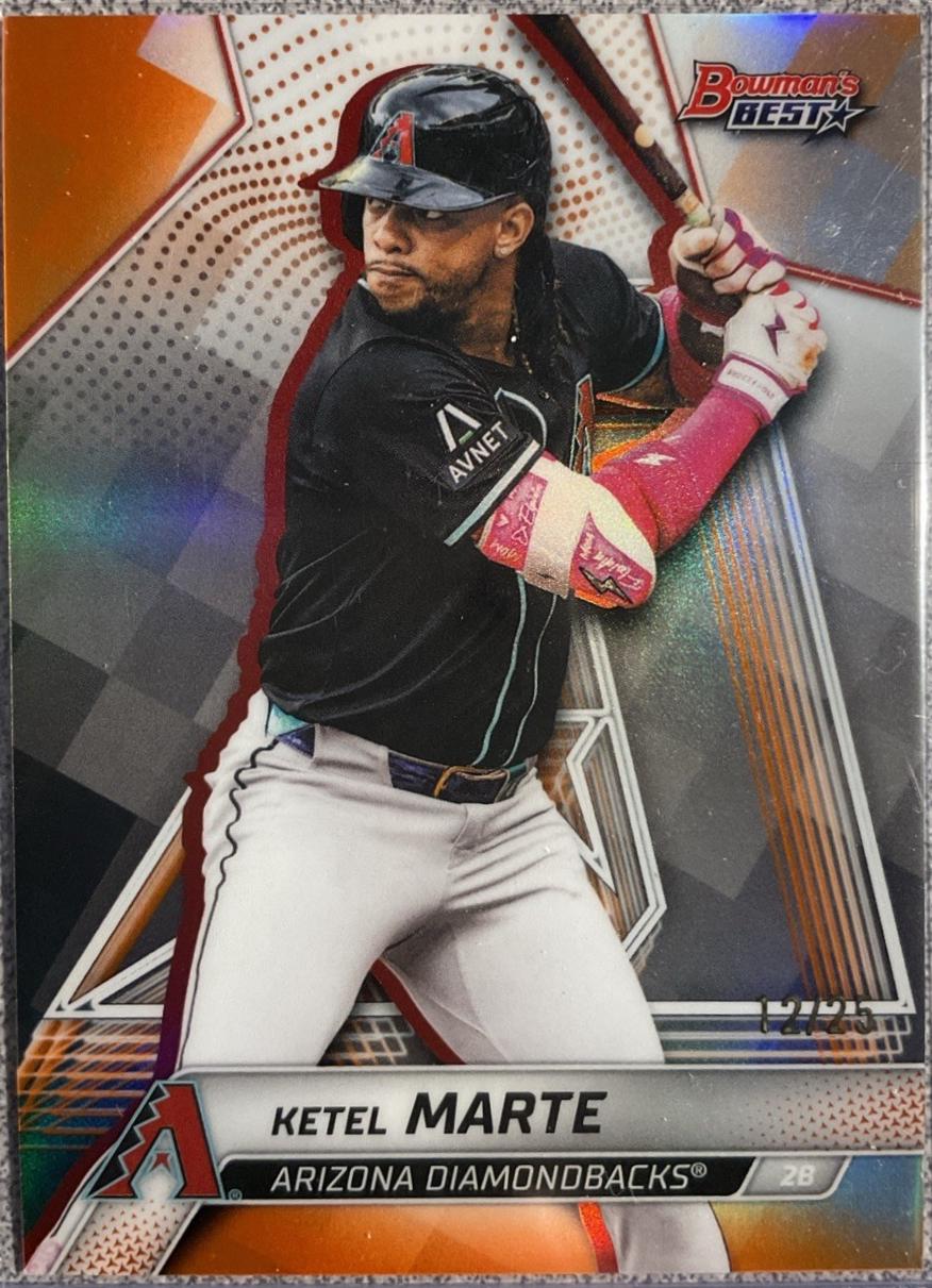 Ketel Marte [Orange Refractor] #62
