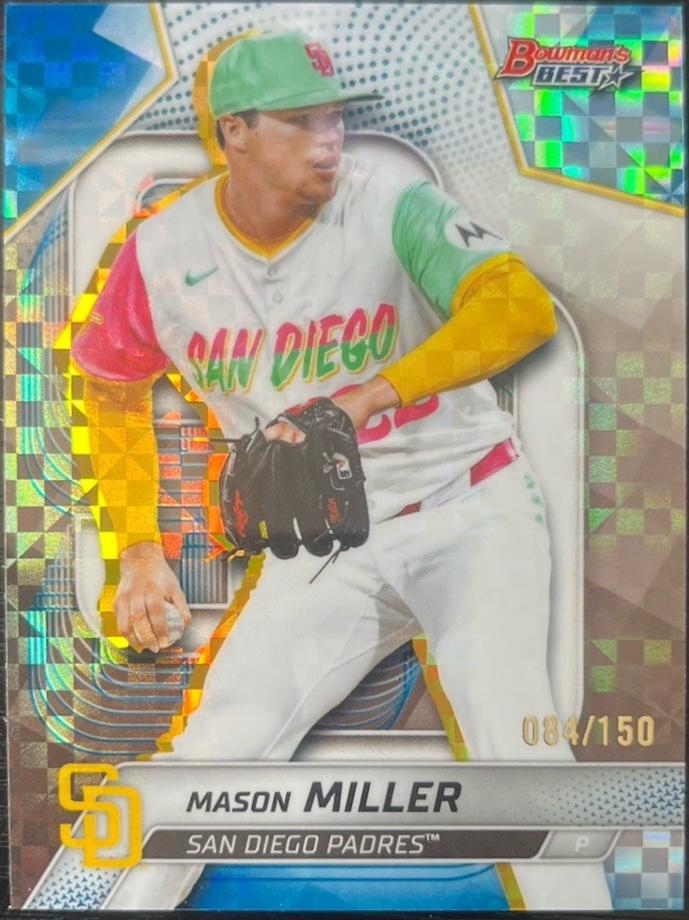 Mason Miller [Blue X-Fractor] #19