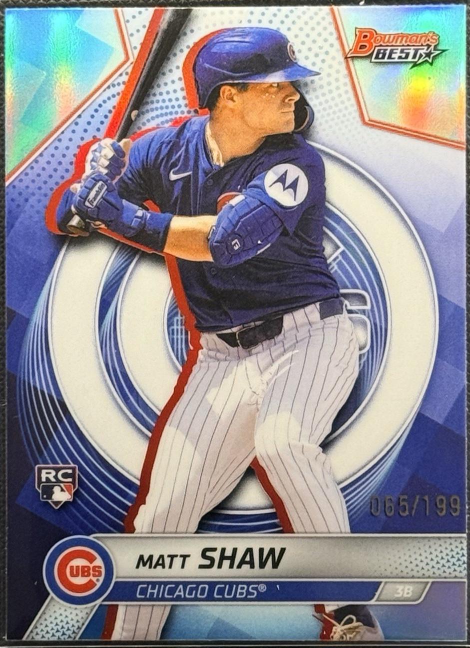 Matt Shaw [Aqua Refractor] #15