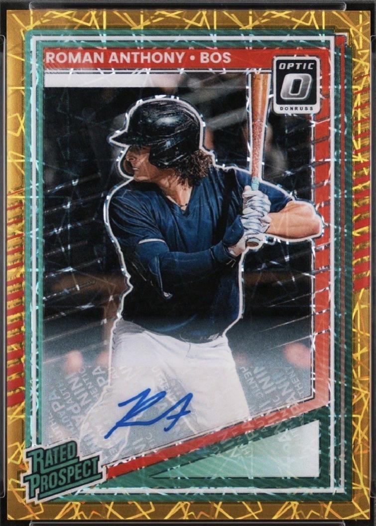 Roman Anthony [Gold Velocity Optic] #155