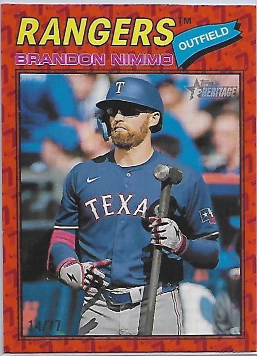 Brandon Nimmo [Black Bordered Chrome] #119