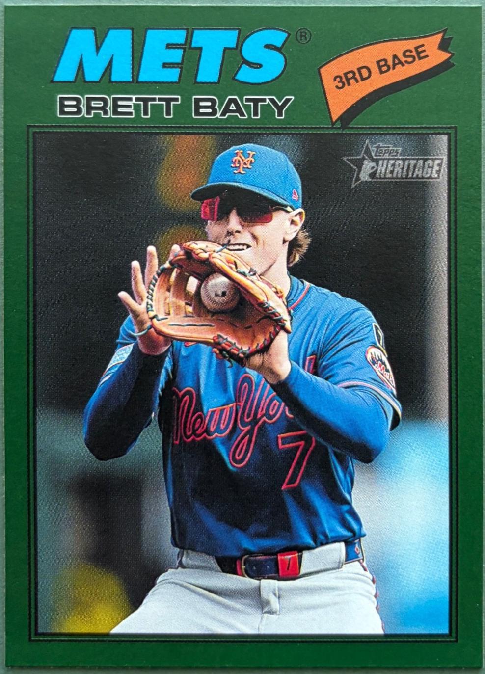Brett Baty [Dark Green Bordered] #19
