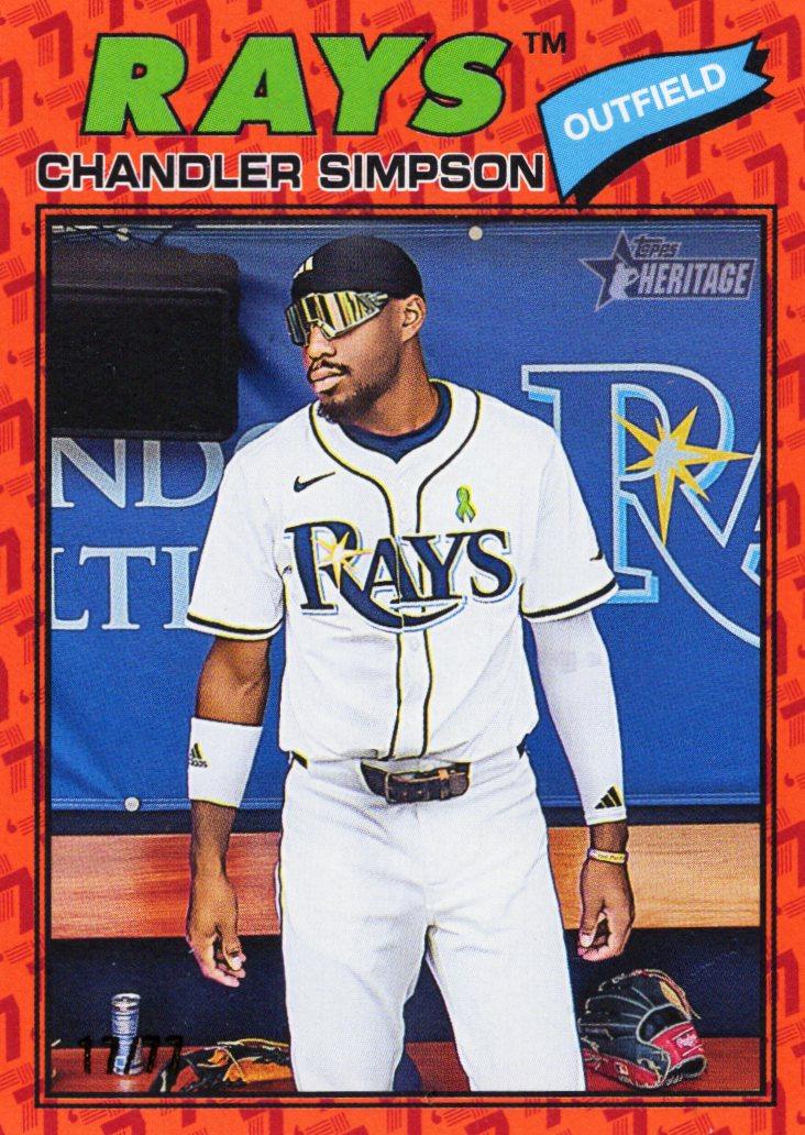Chandler Simpson [Color Of The Year Orange] #58