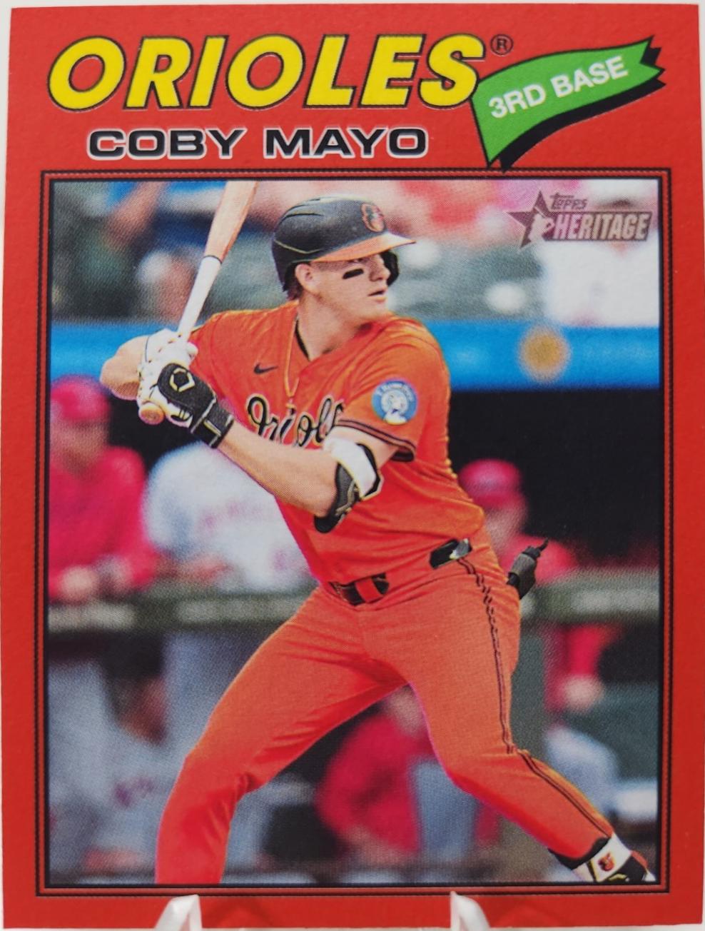 Coby Mayo [Red Bordered] #49