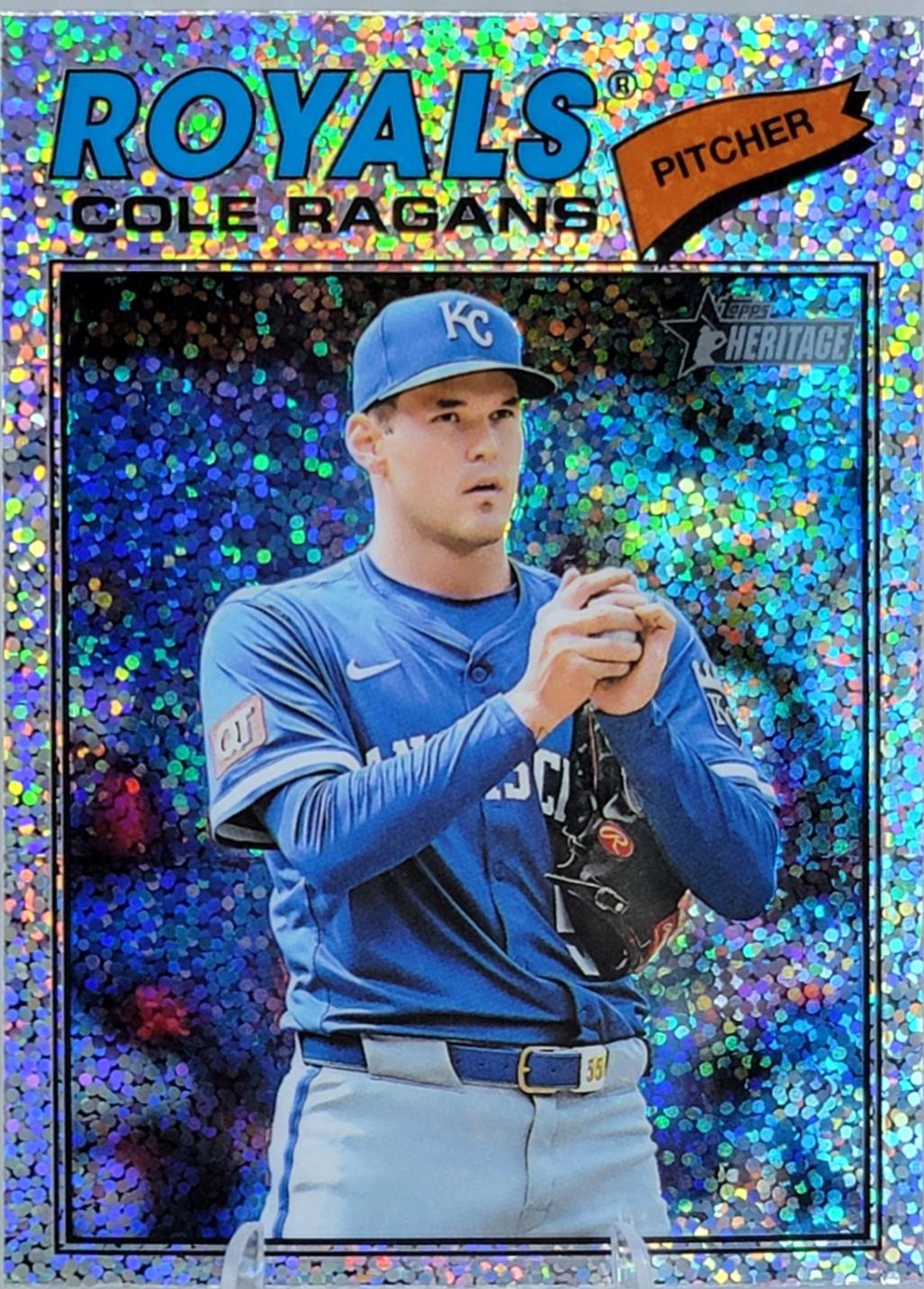 Cole Ragans [Silver Sparkle Chrome] #113