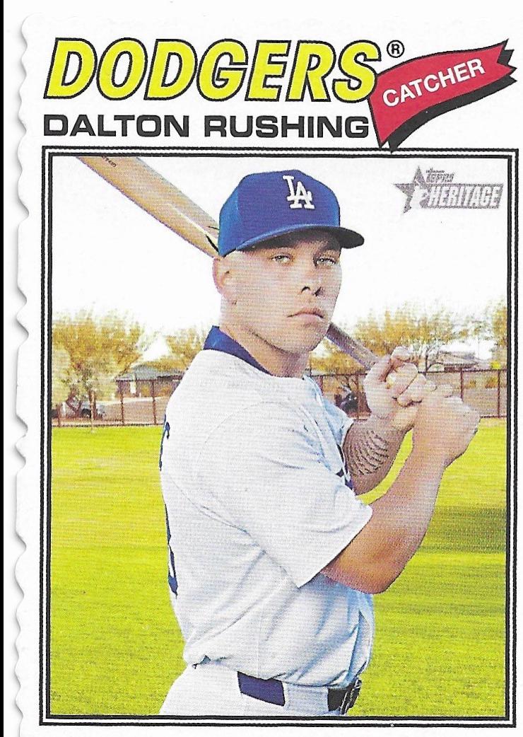 Dalton Rushing [Deckle Edge] #246