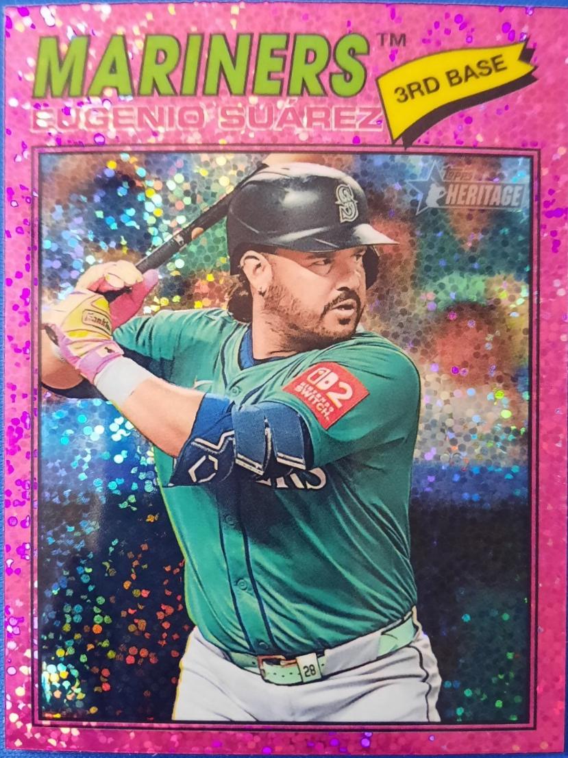 Eugenio Suarez [Pink Sparkle Chrome] #29