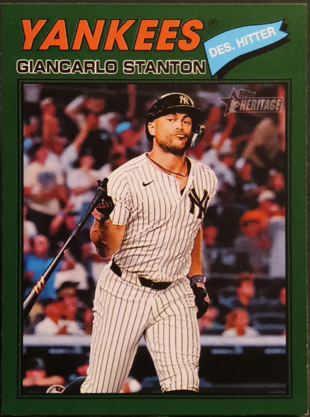 Giancarlo Stanton [Dark Green Bordered] #250
