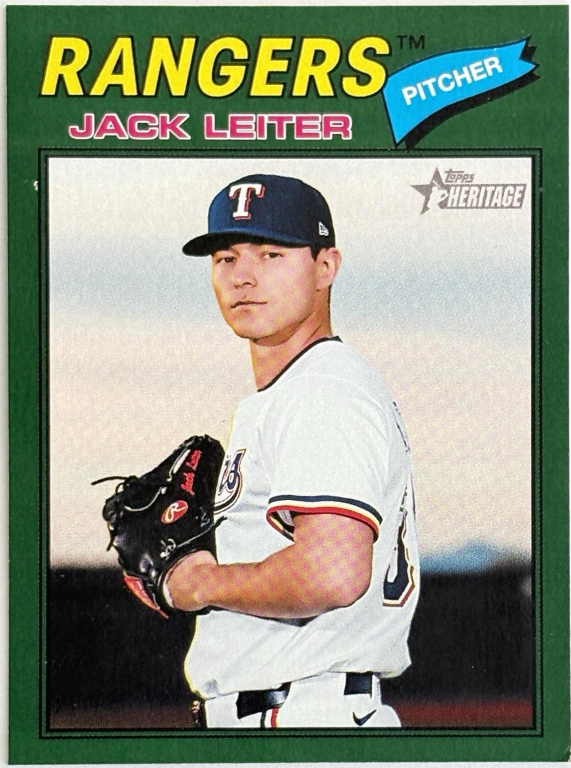 Jack Leiter [Dark Green Bordered] #304