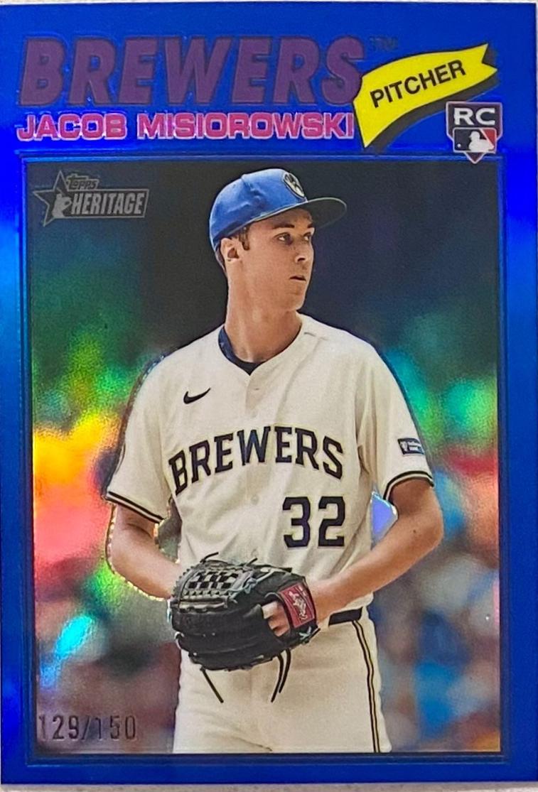 Jacob Misiorowski [Blue Bordered Chrome] #144