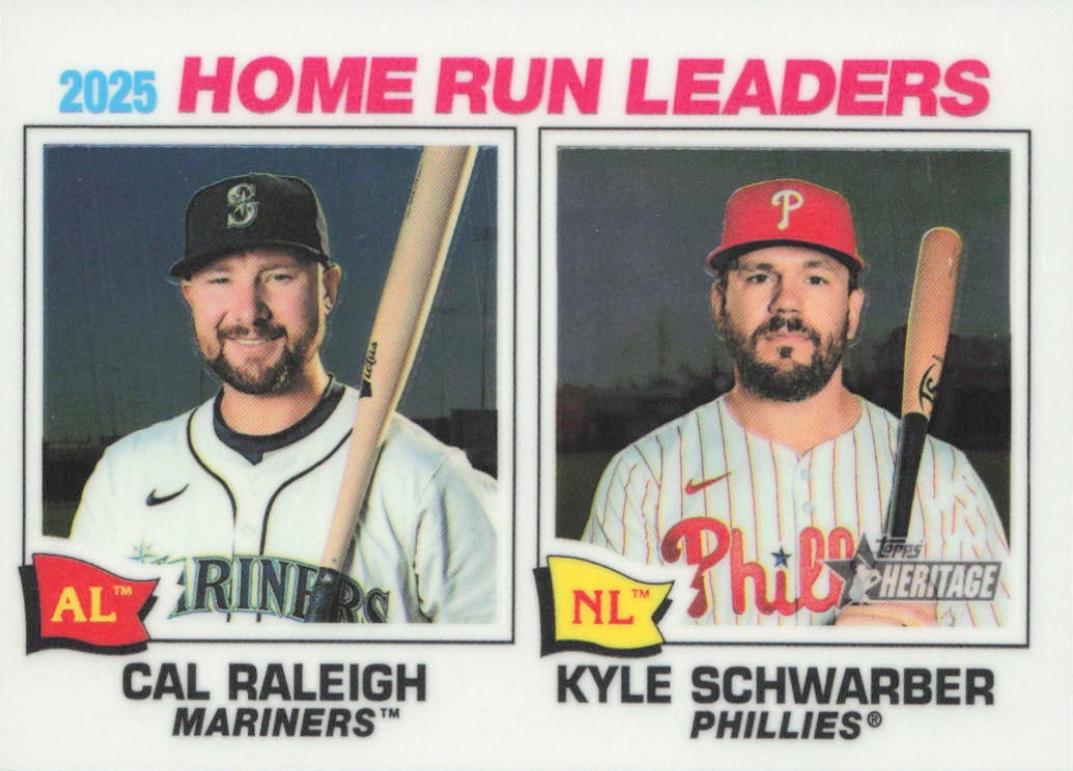 Kyle Schwarber / Cal Raleigh [Chrome] #2