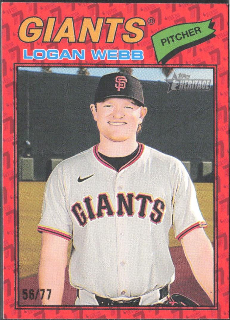 Logan Webb [Color Of The Year Orange] #82