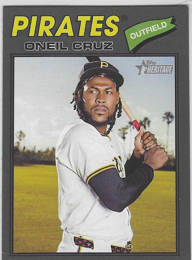 Oneil Cruz [Dark Gray Bordered] #308