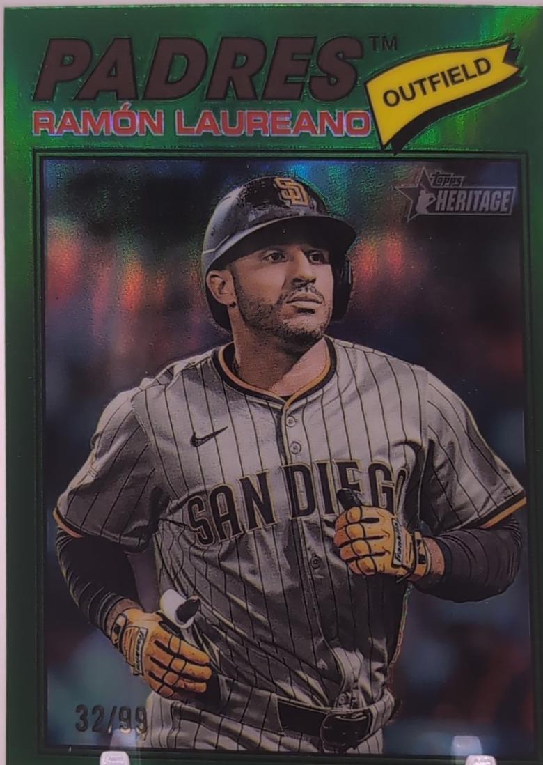 Ramon Laureano [Green Bordered Chrome] #89