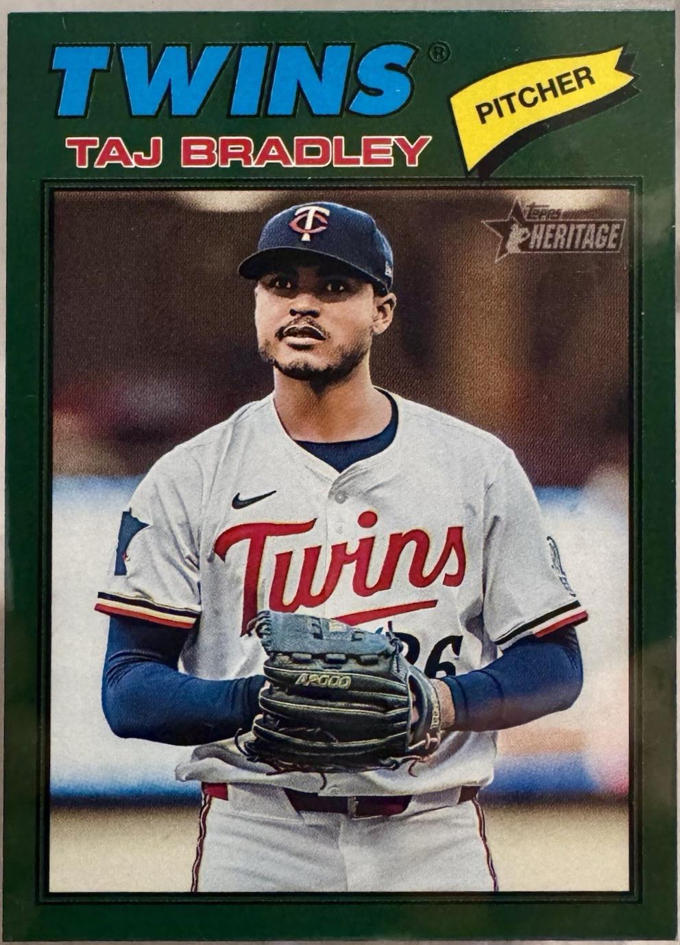 Taj Bradley [Dark Green Bordered] #38