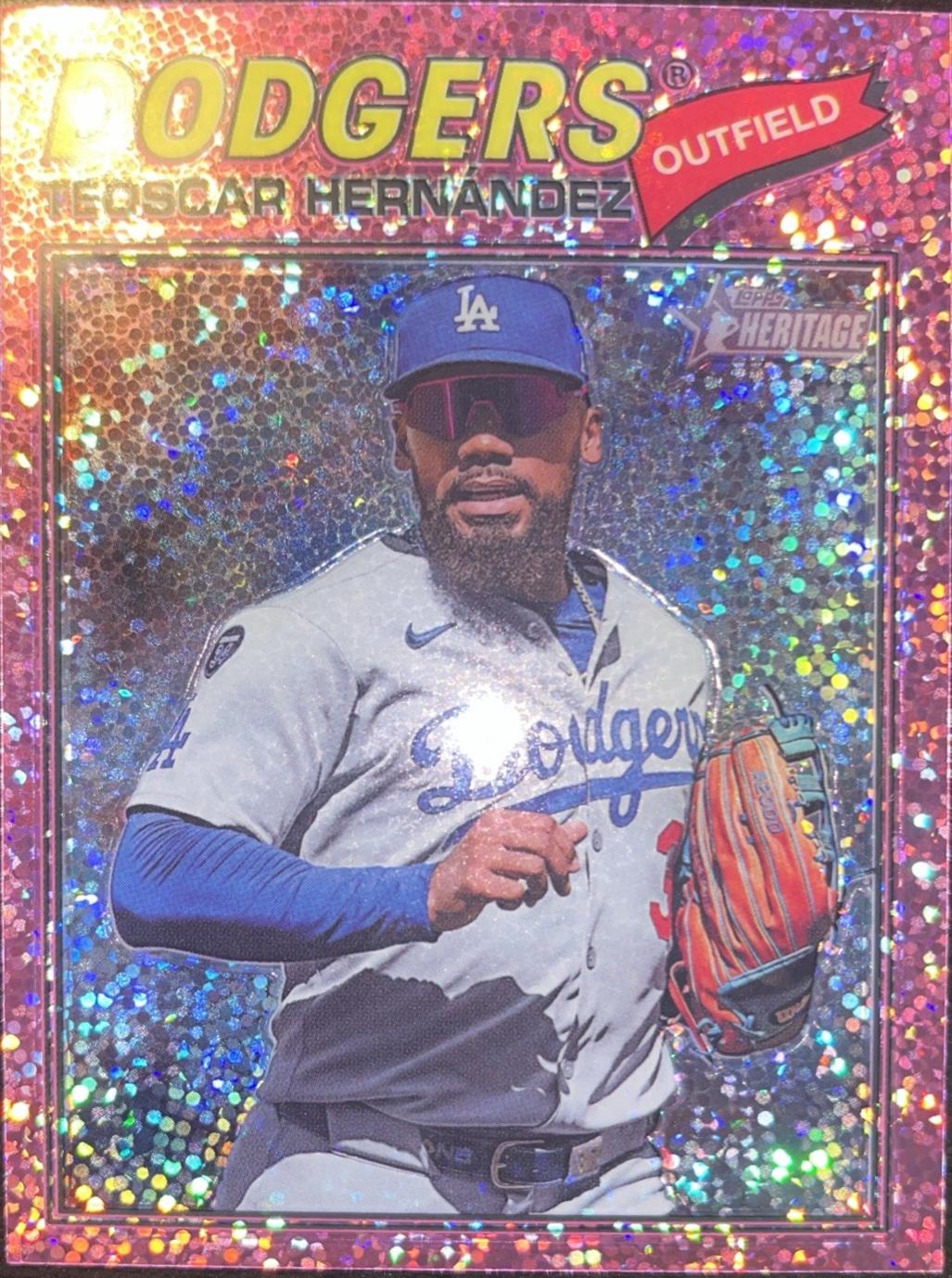 Teoscar Hernandez [Pink Sparkle Chrome] #93