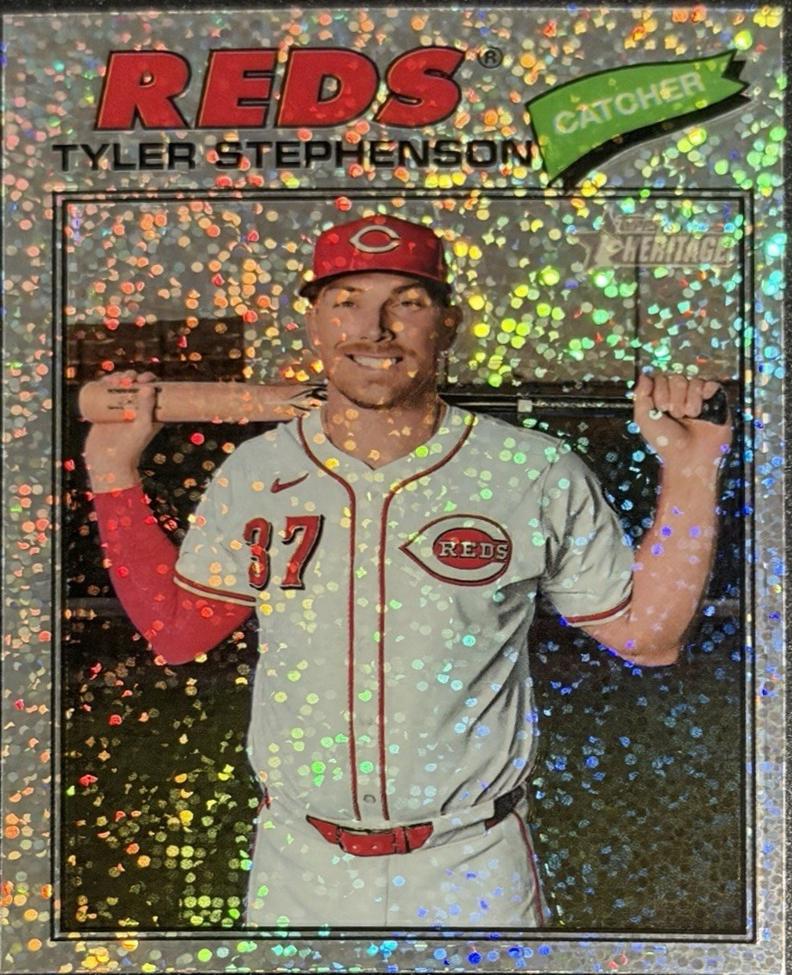 Tyler Stephenson [Silver Sparkle Chrome] #138