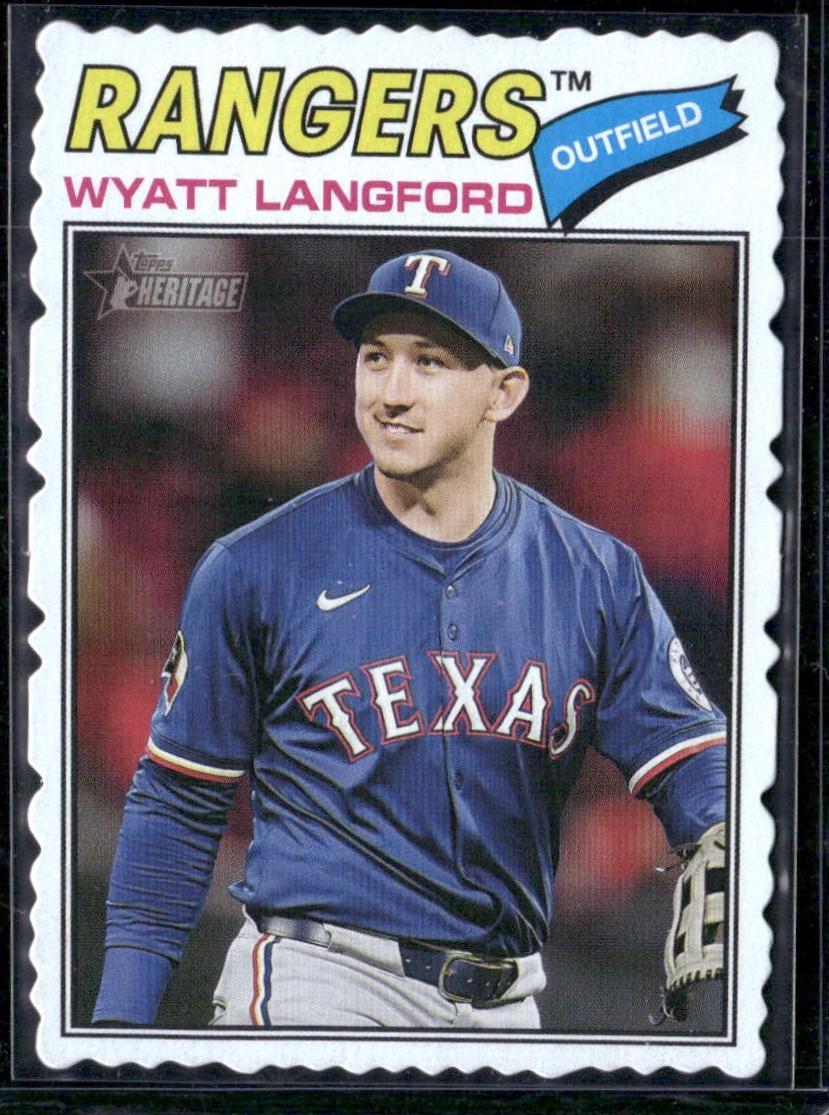 Wyatt Langford [Deckle Edge] #340