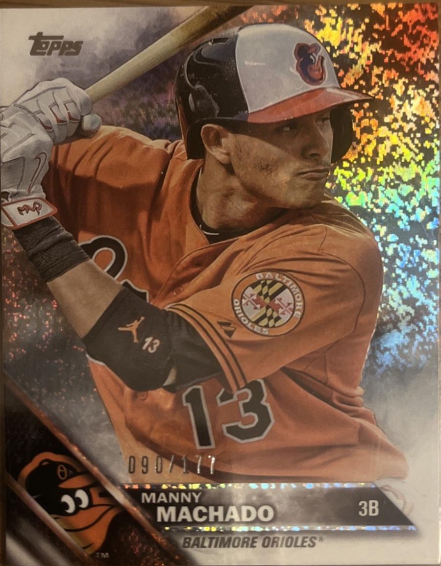 Manny Machado [Sparkle Foil] #175