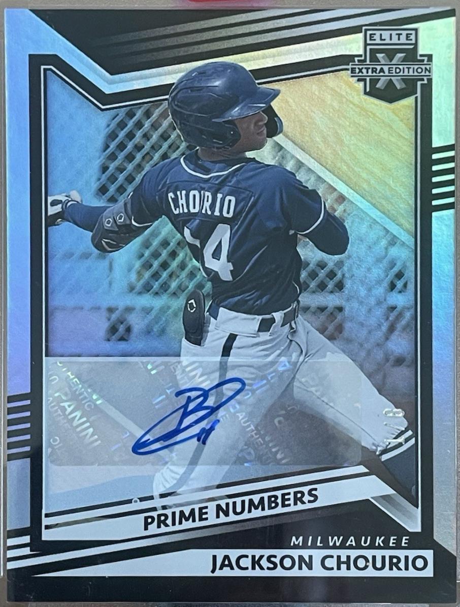 Jackson Chourio [Prime Numbers Signature C] #144