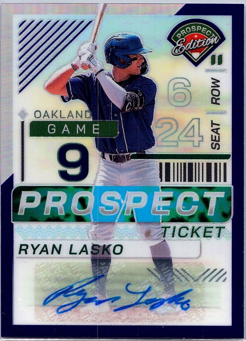 Ryan Lasko [Purple Holo Ticket Signature] #1